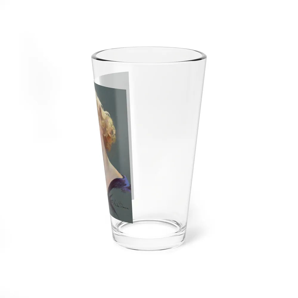 Portrait of Marion Davies, magazine cover (Magazine Illustration) Pint Glass 16oz-Go Mug Yourself