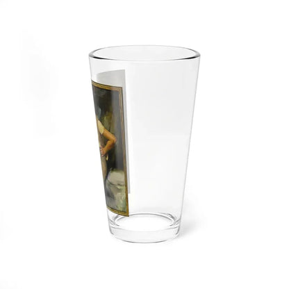 Portrait of Mrs. A. J. Cutler, 1945 (Magazine Illustration) Pint Glass 16oz - Go Mug Yourself