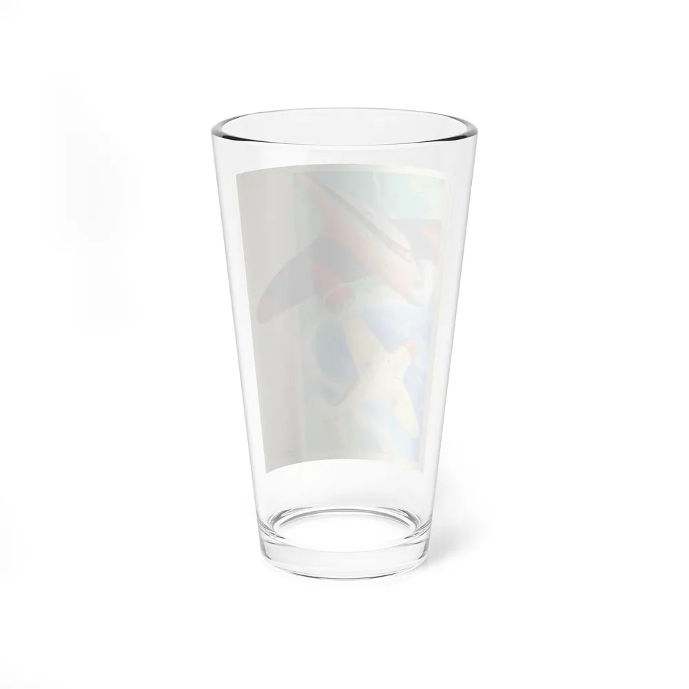 Portrait of Planes (Magazine Illustration) Pint Glass 16oz-Go Mug Yourself