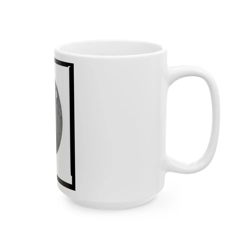 Portrait Of Pvt. Bentley Weston, Bugler, Company A, 7th South Carolina Cavalry, C.S.A. (U.S. Civil War) White Coffee Mug-Go Mug Yourself