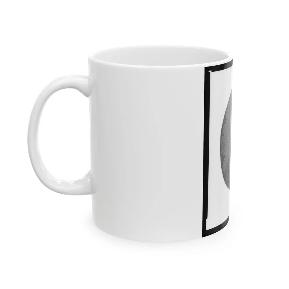 Portrait Of Pvt. Bentley Weston, Bugler, Company A, 7th South Carolina Cavalry, C.S.A. (U.S. Civil War) White Coffee Mug-Go Mug Yourself