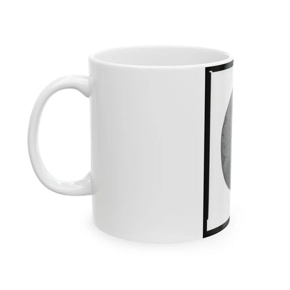 Portrait Of Pvt. Bentley Weston, Bugler, Company A, 7th South Carolina Cavalry, C.S.A. (U.S. Civil War) White Coffee Mug-Go Mug Yourself
