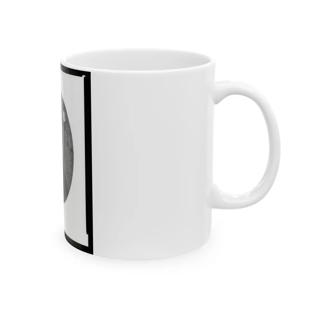 Portrait Of Pvt. Bentley Weston, Bugler, Company A, 7th South Carolina Cavalry, C.S.A. (U.S. Civil War) White Coffee Mug-Go Mug Yourself
