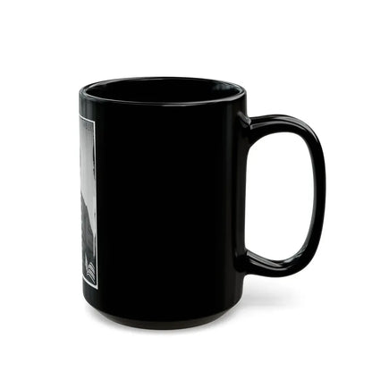 Portrait Of Rear Adm. David D. Porter, Officer Of The Federal Navy (U.S. Civil War) Black Coffee Mug - Go Mug Yourself