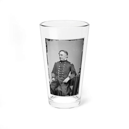 Portrait Of Rear Adm. David G. Farragut, Officer Of The Federal Navy (Vice Adm. From Dec. 3, 1864) (U.S. Civil War) Pint Glass 16oz 16oz - Go Mug Yourself