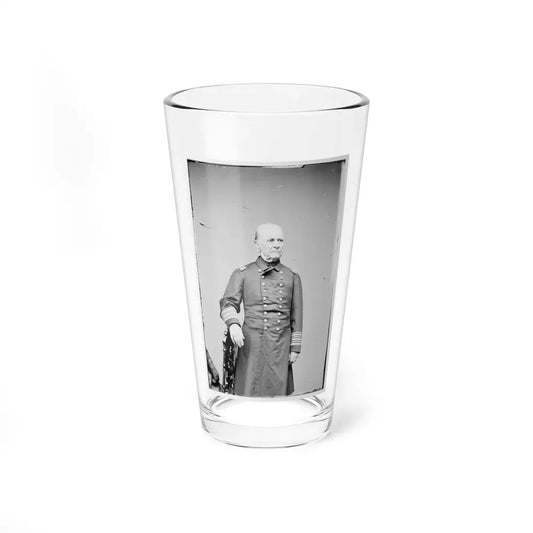 Portrait Of Rear Adm. William B. Shubrick, Officer Of The Federal Navy (U.S. Civil War) Pint Glass 16oz 16oz - Go Mug Yourself