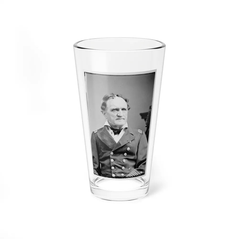 Portrait Of Rear Adm. Francis H. Gregory, Officer Of The Federal Navy (U.S. Civil War) Pint Glass 16oz-16oz-Go Mug Yourself