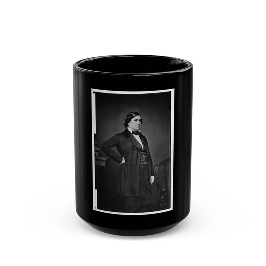 Portrait Of Secretary Of State Robert M. T. Hunter, Officer Of The Confederate States Government (U.S. Civil War) Black Coffee Mug-15oz-Go Mug Yourself