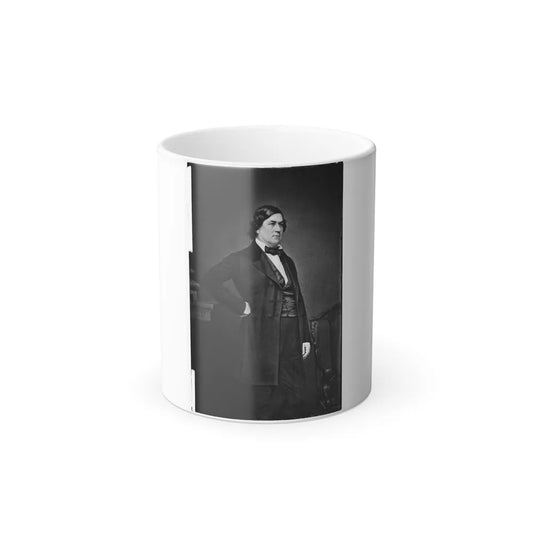 Portrait of Secretary of State Robert M. T. Hunter, Officer of the Confederate States Government (U.S. Civil War) Color Changing Coffee Mug 11oz-11oz-Go Mug Yourself
