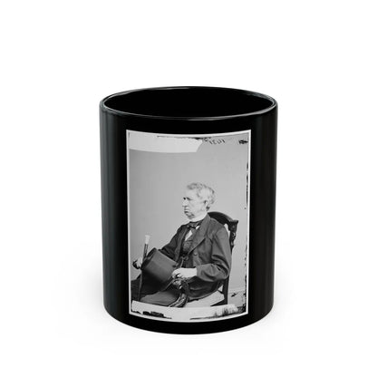 Portrait Of Secretary Of State William H. Seward, Officer Of The United States Government (U.S. Civil War) Black Coffee Mug-11oz-Go Mug Yourself