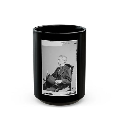 Portrait Of Secretary Of State William H. Seward, Officer Of The United States Government (U.S. Civil War) Black Coffee Mug-15oz-Go Mug Yourself