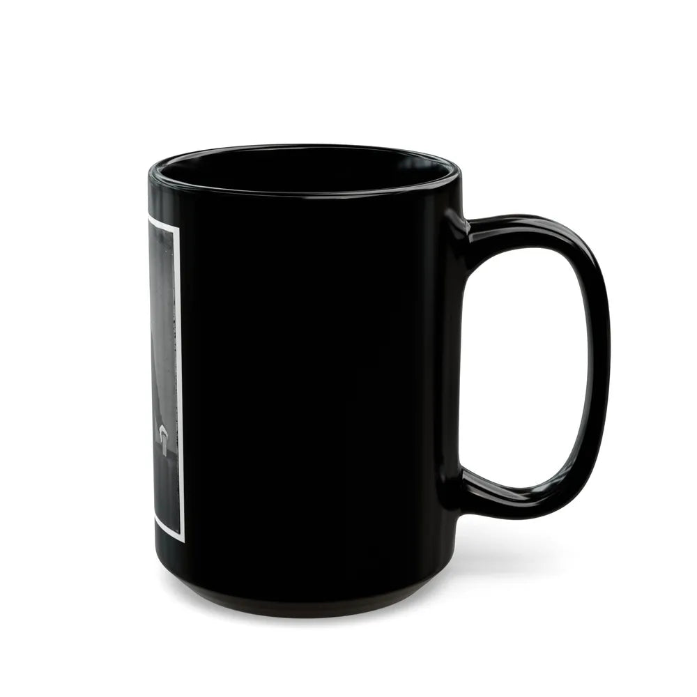 Portrait Of Secretary Of The Navy Stephen R. Mallory, Officer Of The Confederate States Government (U.S. Civil War) Black Coffee Mug-Go Mug Yourself