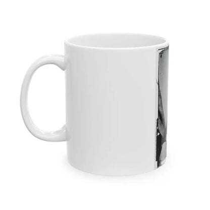 Portrait Of Secretary Of The Treasury Salmon P. Chase, Officer Of The United States Government (U.S. Civil War) White Coffee Mug-Go Mug Yourself