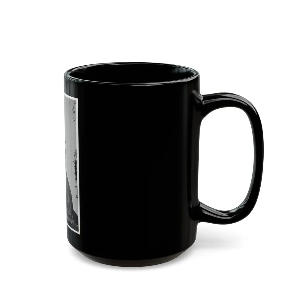 Portrait Of Secretary Of War Simon Cameron, Officer Of The United States Government (U.S. Civil War) Black Coffee Mug-Go Mug Yourself