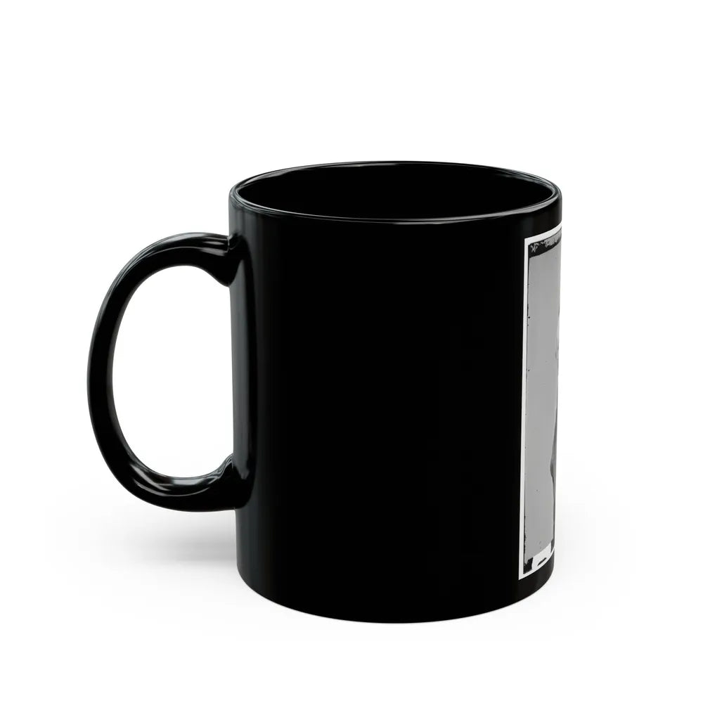 Portrait Of Secretary Of War Simon Cameron, Officer Of The United States Government (U.S. Civil War) Black Coffee Mug-Go Mug Yourself