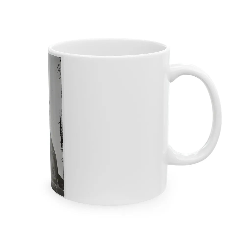 Portrait Of Secretary Of War Simon Cameron, Officer Of The United States Government (U.S. Civil War) White Coffee Mug-Go Mug Yourself