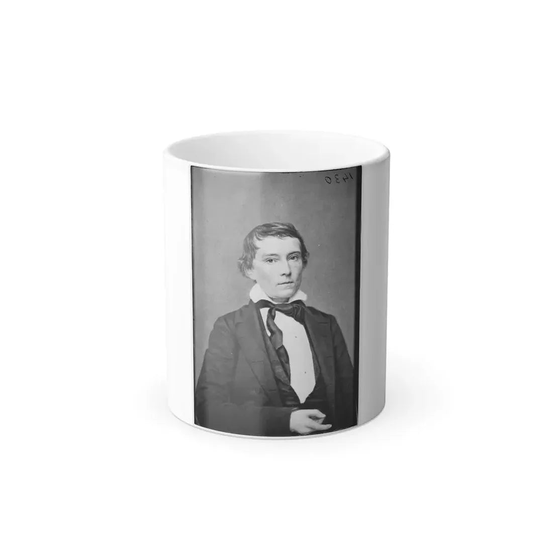 Portrait of Vice President Alexander Stephens, Officer of the Confederate States Government (U.S. Civil War) Color Changing Coffee Mug 11oz Default Title 11oz - Go Mug Yourself