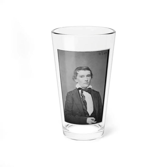 Portrait Of Vice President Alexander Stephens, Officer Of The Confederate States Government (U.S. Civil War) Pint Glass 16oz 16oz - Go Mug Yourself