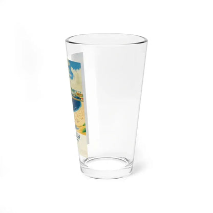 Portrush, Northern Ireland, British Railways (Magazine Illustration) Pint Glass 16oz - Go Mug Yourself