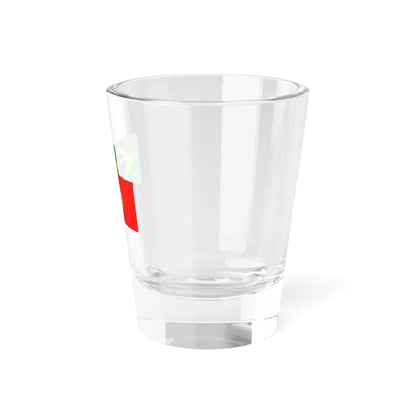 Portugal-Brazil Flag (Brazil) Shot Glass 1.5oz - Go Mug Yourself