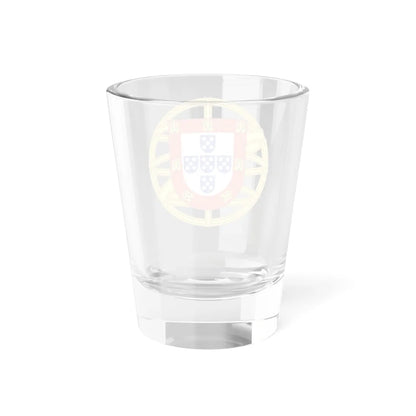 Portugal Coat of Arms with Sphere (Portugal) (Coat of Arms) Shot Glass 1.5oz - Go Mug Yourself