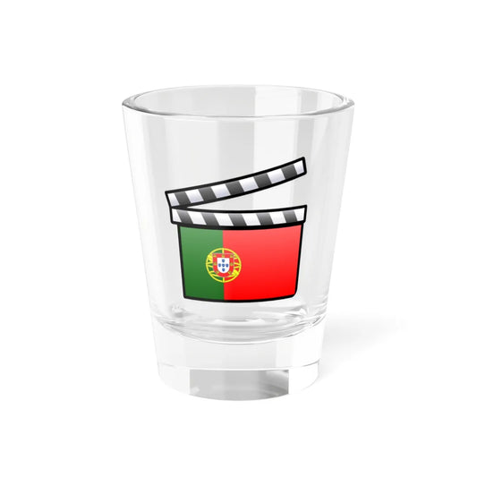 Portugal film clapperboard (Portugal) Shot Glass 1.5oz 1.5oz - Go Mug Yourself