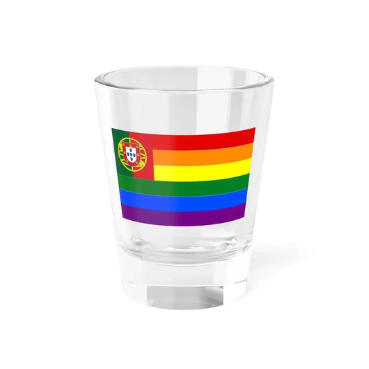 Portugal Gay flag (Portugal) Shot Glass 1.5oz 1.5oz - Go Mug Yourself