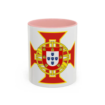 Portugal Order of the Colonial Empire - Accent Coffee Mug 11oz Pink - Go Mug Yourself