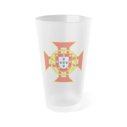 Portugal Order of the Colonial Empire - Frosted Pint Glass 16oz 16oz Frosted - Go Mug Yourself