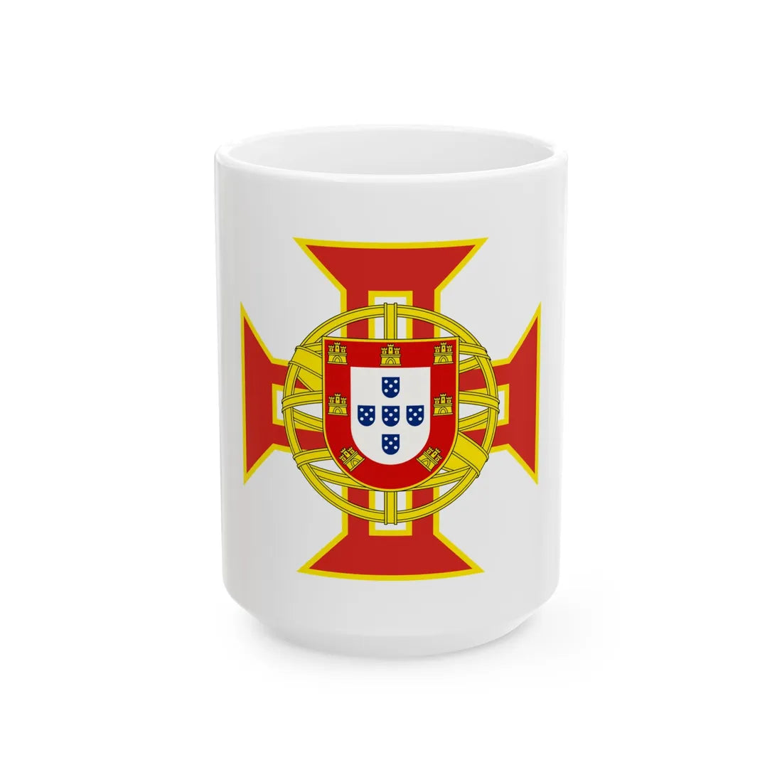 Portugal Order of the Colonial Empire - White Coffee Mug 15oz - Go Mug Yourself