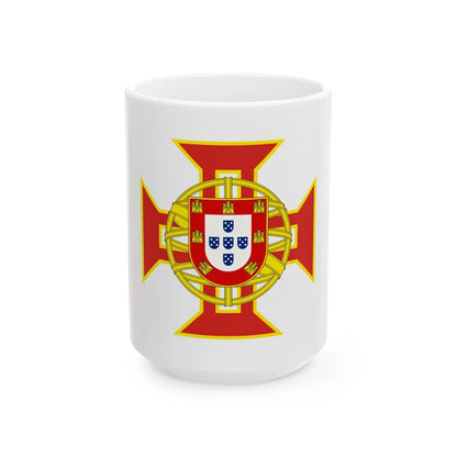 Portugal Order of the Colonial Empire - White Coffee Mug 15oz - Go Mug Yourself
