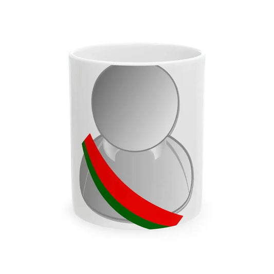 Portugal politic personality icon (Portugal) White Coffee Mug 11oz - Go Mug Yourself