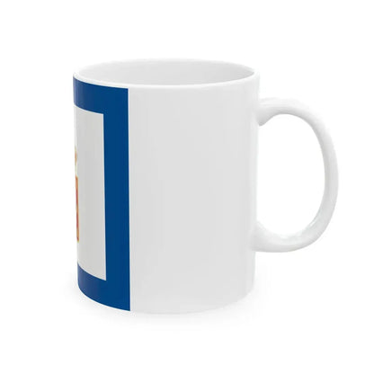 Portuguese Naval Jack 1833 (Portugal) White Coffee Mug - Go Mug Yourself