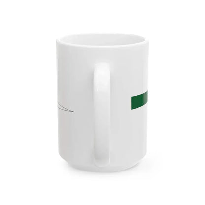 Portuguese pennant 1640 (Portugal) White Coffee Mug - Go Mug Yourself