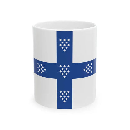 PortugueseFlag1143 (Portugal) White Coffee Mug 11oz - Go Mug Yourself