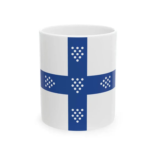 PortugueseFlag1143 (Portugal) White Coffee Mug 11oz - Go Mug Yourself