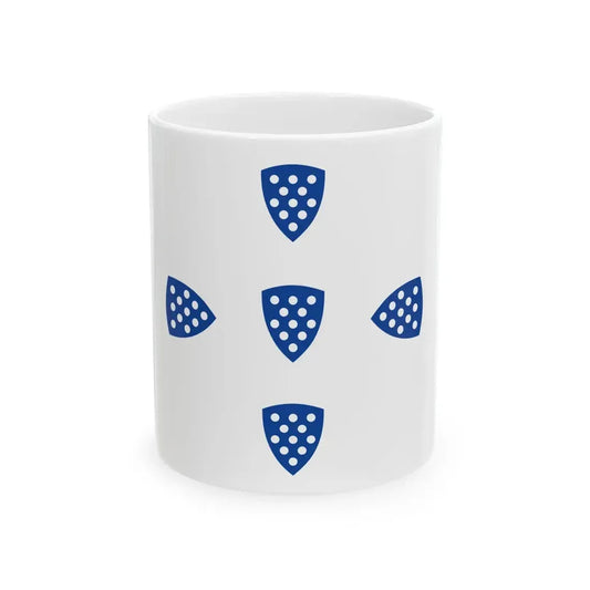 PortugueseFlag1185 (Portugal) White Coffee Mug 11oz - Go Mug Yourself