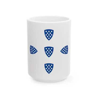 PortugueseFlag1185 (Portugal) White Coffee Mug 15oz - Go Mug Yourself
