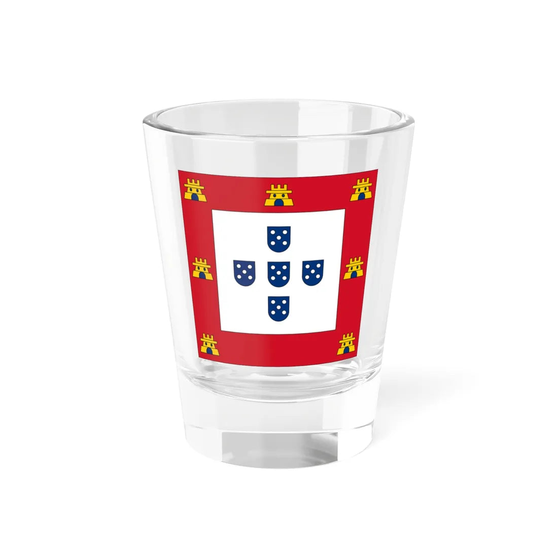PortugueseFlag1485 (Portugal) Shot Glass 1.5oz 1.5oz - Go Mug Yourself