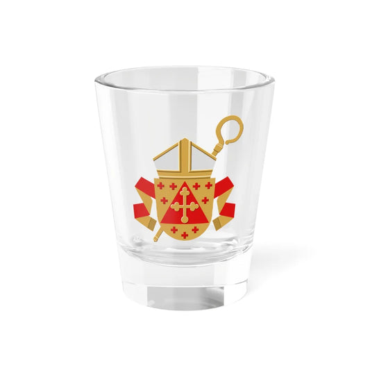 Porvoon piispan vaakuna (Finland) (Coat of Arms) Shot Glass 1.5oz 1.5oz - Go Mug Yourself