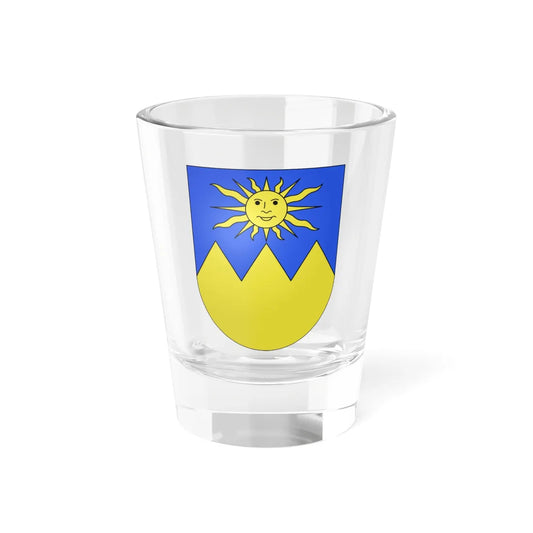 Porza-coat of arms (Switzerland) (Coat of Arms) Shot Glass 1.5oz 1.5oz - Go Mug Yourself