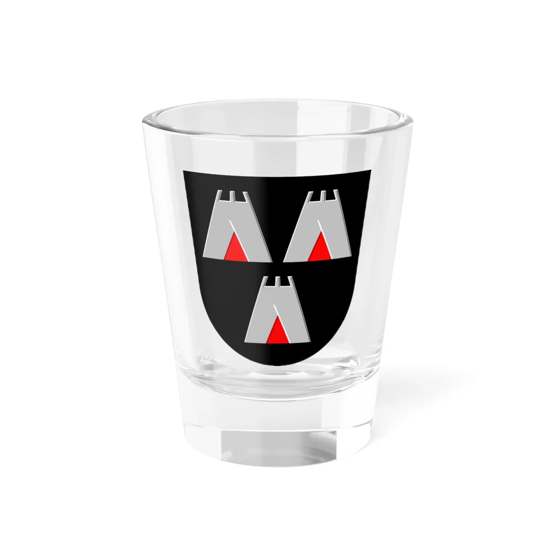 Posio.vaakuna (Finland) (Coat of Arms) Shot Glass 1.5oz 1.5oz - Go Mug Yourself