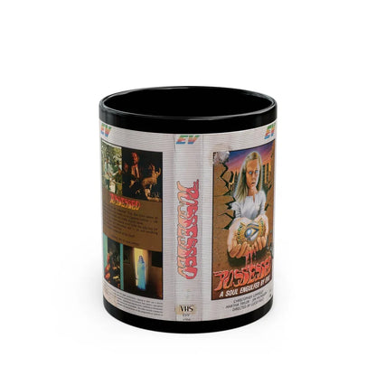 POSSESSED (VHS COVER) - Black Coffee Mug-11oz-Go Mug Yourself