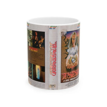 POSSESSED (VHS COVER) - White Coffee Mug-11oz-Go Mug Yourself