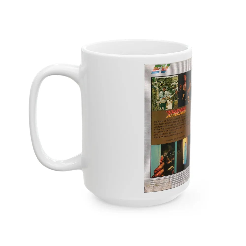 POSSESSED (VHS COVER) - White Coffee Mug-Go Mug Yourself