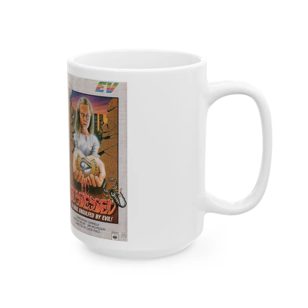 POSSESSED (VHS COVER) - White Coffee Mug-Go Mug Yourself