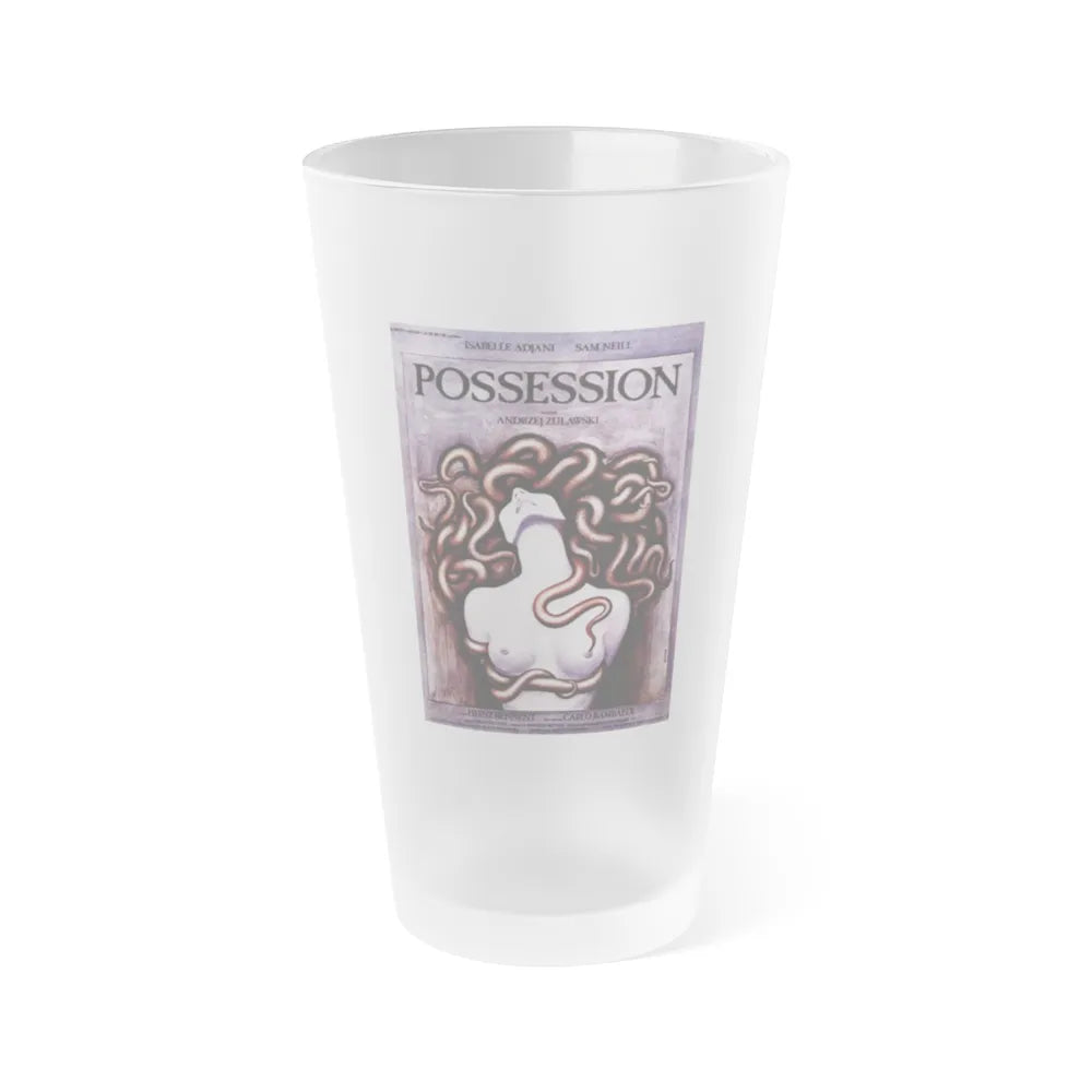 POSSESSION 1981 Movie Poster - Frosted Pint Glass 16oz-16oz-Frosted-Go Mug Yourself