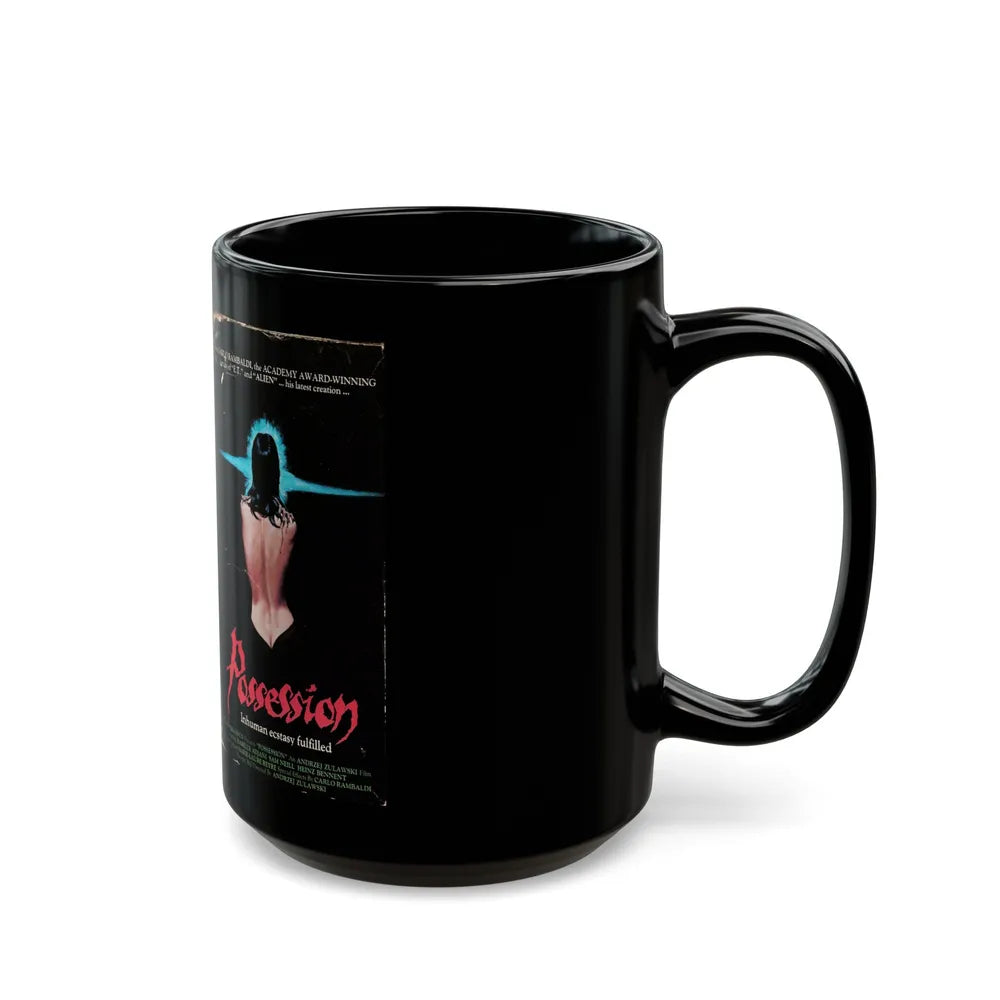 POSSESSION INHUMAN ECSTASY FULFILLED (VHS COVER) - Black Coffee Mug-Go Mug Yourself