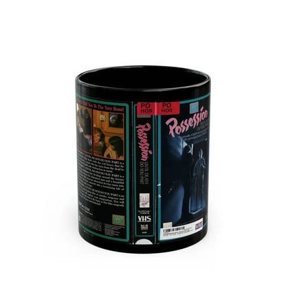 POSSESSION UNTIL DEATH DO YOU PART (VHS COVER) - Black Coffee Mug 11oz - Go Mug Yourself