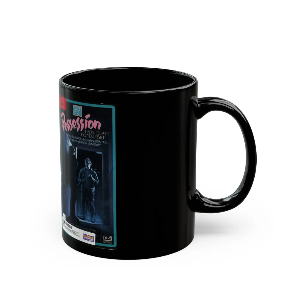 POSSESSION UNTIL DEATH DO YOU PART (VHS COVER) - Black Coffee Mug-Go Mug Yourself